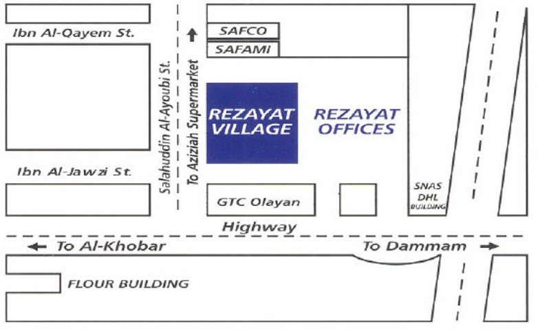 Al Khobar Office Map